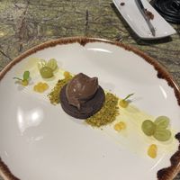 ‘Chocolate garden’ dessert - a bit basic, but still nice  at Jardineiro - Vegan Kitchen in Porto