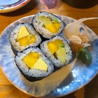 Vegetable Maki  at Arume Sake Bar in Mallorca