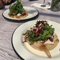 Two vegan pizza options!  at Endless Color in Topanga