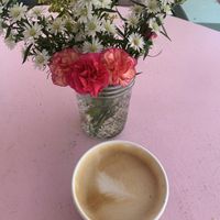 Yummy oat latte  at Endless Color in Topanga