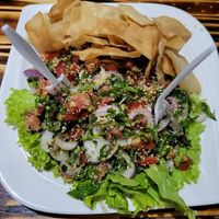 Tabule salad at El Palacio Del Falafel in Montevideo