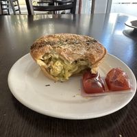 Cauli pie  at Country Cob Bakery in Kyneton