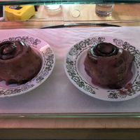 cinnamon buns!  at Boris Sonnyy in Moscow