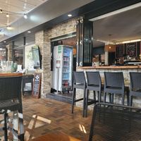 Seating at Sidewalk Cafe in Airlie Beach