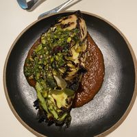 Roasted cabbage  at Ottolenghi in North London