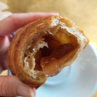 Croissant 2 eur at Bistrot Fidelio in Pienza