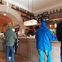 Inside at Bistrot Fidelio in Pienza