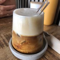 Iced coffee   at Alua Catering Cafe in Dresden