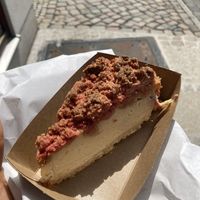 Cheesecake: so damn good  at Alua Catering Cafe in Dresden