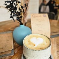 Haselnuss Latte at Alua Catering Cafe in Dresden