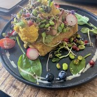 Leberkäse  at Alua Catering Cafe in Dresden