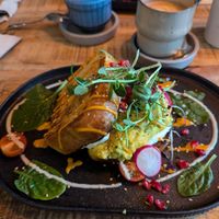 Egg Drop  at Alua Catering Cafe in Dresden