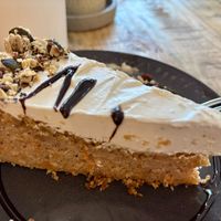 Carrot cake at Alua Catering Cafe in Dresden