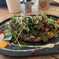 Avocado smash  at Alua Catering Cafe in Dresden