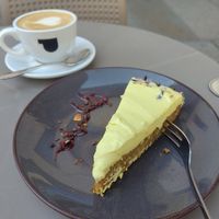 Carrot cake at Alua Catering Cafe in Dresden