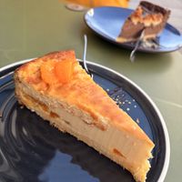 Mandarinen-„Schmand“-Kuchen  at Alua Catering Cafe in Dresden