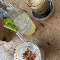 Kaffeekreationen mit Iced Coffee, Lattes und Limonaden  at Alua Catering Cafe in Dresden