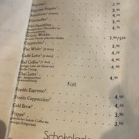 Drinks   at Café Bigoti in Leipzig