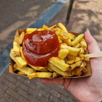 fries with curry ketchup at Fabel Friet in Amsterdam