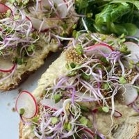 “Tuna” sandwich  at Blue  in Amsterdam