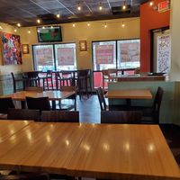 Inside dining at Taco Cabana in Cedar Park