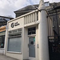 wasn’t open yet on this day so no yummy ice cream pics but hope this helps you find it  at CafeGelato in Norwich