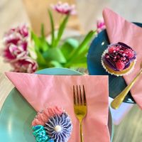 Yummy cakes at Blooms Cafe in Emsworth