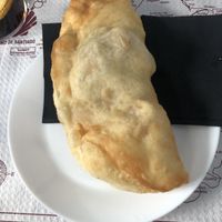 Vegan panzerotti   at ¡Slurp! Italian Street food in Portomarin