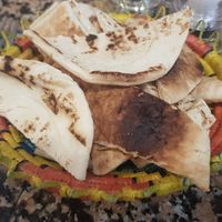Flatbreads at Nomad Cafe and Deli in Harrogate