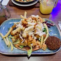 Vegan Gyros at Nomad Cafe and Deli in Harrogate