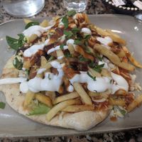 Vegan Chicken Gyros at Nomad Cafe and Deli in Harrogate