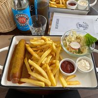 Currywurst!   at Katers Köök in Hamburg