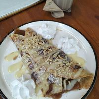 Pfannkuchen "Apfelstrudel" at Katers Köök in Hamburg