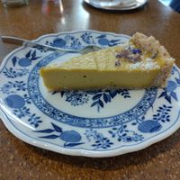 Mango coconut cheesecake at Katers Köök in Hamburg