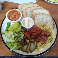 Hearty breakfast  at Katers Köök in Hamburg