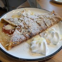 Rhubarb pancake at Katers Köök in Hamburg