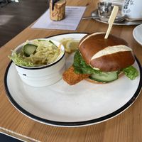 Backvishbrötchen  at Katers Köök in Hamburg