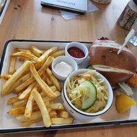 Backfischbrötchen at Katers Köök in Hamburg