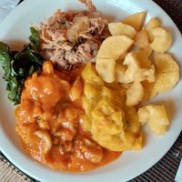 One of my plates at Shimeji com Banana in Sao Paulo