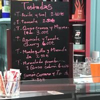 Toasts menu  at Pizzeria Km 667 in Canfranc