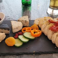 Vegan cheese board 😋 at Casa de Vino 57 in St Augustine