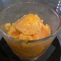 Tangerine Sorbet  at Blacksalt in Carvoeiro