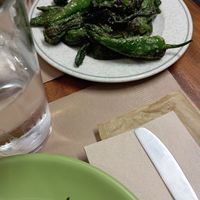 Pementos de Padrón. at Mesón O Recuncho in Viveiro