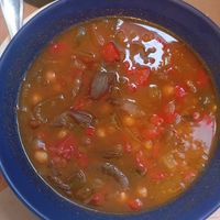 Callos veganos at Mesón O Recuncho in Viveiro