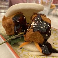 Bao Feu Choux - vegan  at Le Feu in Berwick
