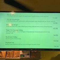 Menu 2/3.  at Plant Bass Vegan Deli in Harvey