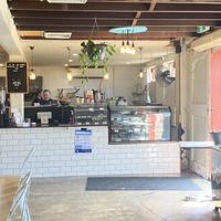 Counter area  at Glee Coffee Roasters in Wyong