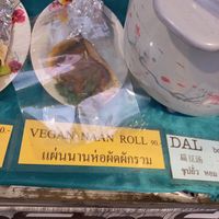 Vegan labels at Gavita's Indian Homemade Food in Pai