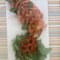 Tomato and balsamic   at The Rabbit Hole in Dalyan