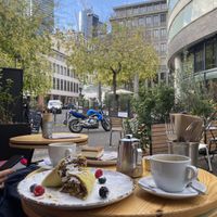 Ausblick   at Picknick Cafe - City in Frankfurt